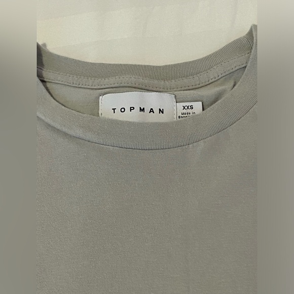 Men’s top man grey t shirt - Picture 2 of 2